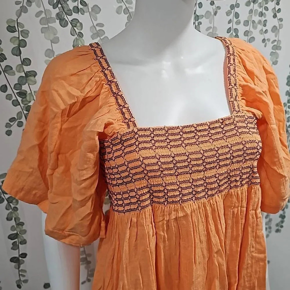 NWOT Free People Easy To Love Bubble Mini Dress - Picture 4 of 10